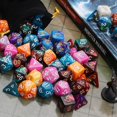 thumbnail image 5 of Qmay Juegos De Dados Dnd: Dados Poliédricos De 6 X 7 (42 Piezas) con 6 Bolsas con Cordón para Juego De Mesa De Juego De Rol Rpg Mtg De Dragones Y Mazmorras, 5 of 5
