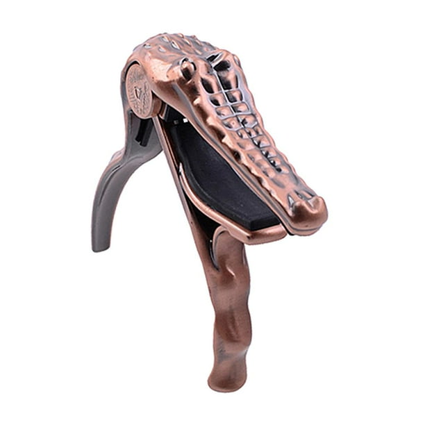 Guitarra Capo Tune Abrazadera para acústicas/eléctricas Piezas Cobre shamjiam Cejilla de guitarra eléctrica de aleación