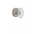 thumbnail image 2 of Nostalgic Warehouse 754346 Rope Rosette Plate, Backset Size: 2.375", Satin Nickel, 2 of 4