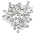 thumbnail image 3 of 100Pcs Flat Diamond Resin Round Bright Flatback Rhinestone Accessories Craft Supplies 12mm, 3 of 14