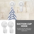 thumbnail image 5 of Raindrops  4 Pcs Holder Removable Strong Suction Cup Hook Bathroom Hooks, 5 of 8