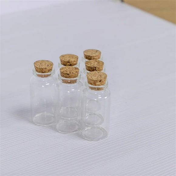Empty Mini Bottle With Cork Stopper 25ml Glass Jars Idea For Wedding Small Wishing Bottles ！ Extra Large Tumbler Set