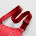 thumbnail image 5 of Voncos Womens Bras Wirefree Plus Size Breathable Comfortable Embroidered Glossy Everyday Bras for Women Red Size 38, 5 of 9