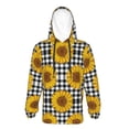 thumbnail image 6 of KLL Unisex Kids Boys Girls Hooded Pocket Pullover Hoodies-Sunflowers, 6 of 6