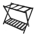 thumbnail image 1 of Luggage Holder, Strong Load Bearing Wooden Luggage Rack Double Layers  for Slippers, 1 of 7