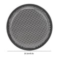 thumbnail image 2 of cubiertas para rejilla de altavoz de 8 pulgadas para coche, caravana, color negro, de metal y hierro, para subwoofer, s202412246488, 2 of 5
