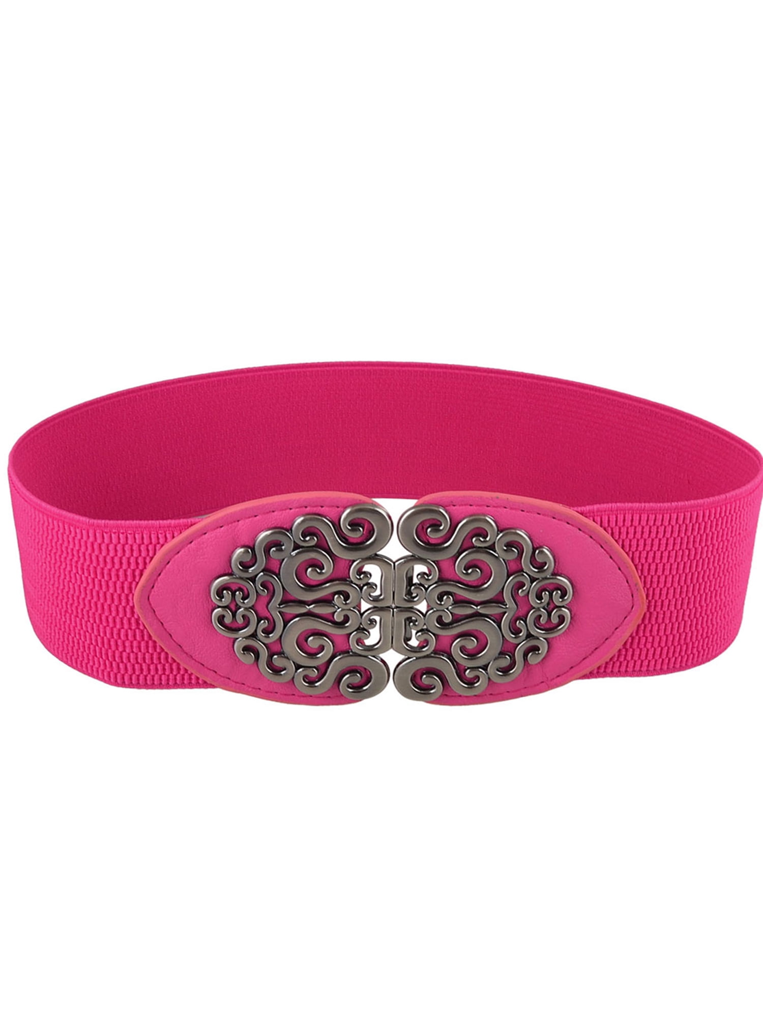 Auspicious Clouds Interlocking Closure Cinch Waist Belt for Women