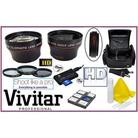 Super Saving Hi Def Accessory Pack for Canon Vixia HF W10 W11