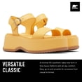 thumbnail image 2 of Sandalia SOREL Dayspring con Tira al Tobillo Amarilla Talla 9.5, 2 of 6
