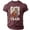 Wine, variant on Youpwaven Men's Punch the Monkey Graphic T-Shirt, Fun Animal Print Short Sleeve Crew Neck Top, Casual Soft Breathable Streetwear Shirt