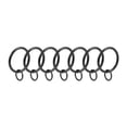 thumbnail image 3 of Uxcell Curtain Ring Metal 1.26 inch Inner Dia Drapery Ring for Curtain Rods Black 28Pcs, 3 of 5