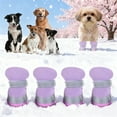 thumbnail image 1 of Bottes de Protection Toutes Saisons pour Animaux avec Semelles et Bandes Réfléchissantes pour Aventures en Plein Air, 1 of 6