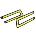 thumbnail image 2 of 1Pair White COB DRL LED Daytime Running Light for Universal Car Driving Fog Lamp, 2 of 7