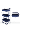 thumbnail image 3 of Carrito Organizador 3 niveles Malubero, Ruedas Azul marino, 3 of 3