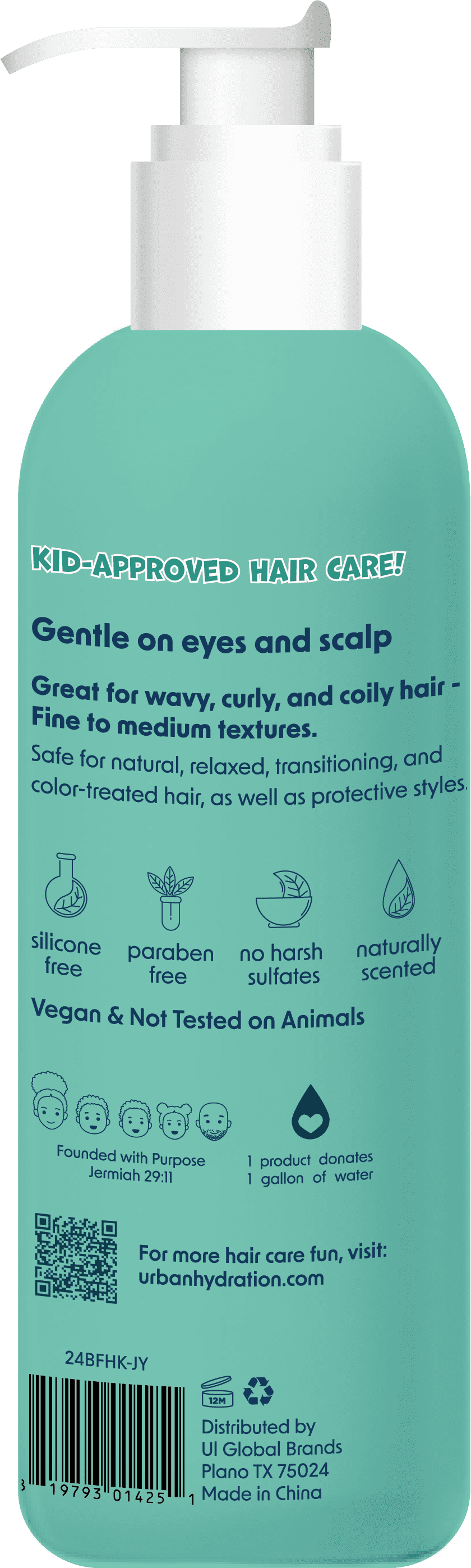 Urban Hydration No FRIZZ Curl Control Shingle & Clump Curl Jelly