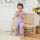 thumbnail image 3 of Conjunto de ropa Fernvia para bebés y niñas pequeñas, punto con volantes, 0-5T, morado, 3 of 7