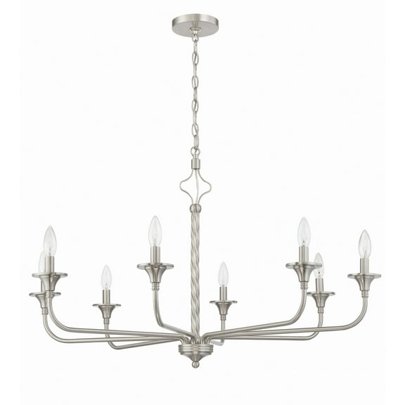 Craftmade Lighting - Jolenne - 8 Light Chandelier In Traditional Style-22.99