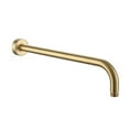 thumbnail image 4 of Flynama Round Wall Mount Shower Arm Gold Goldtone Finish, 4 of 5