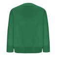 thumbnail image 4 of Nrmvnmi Women's Classic 3/4 Sleeve Open Front Cropped Cardigan Sweater Lightweight Knit Short Shrugs Green, 4 of 5