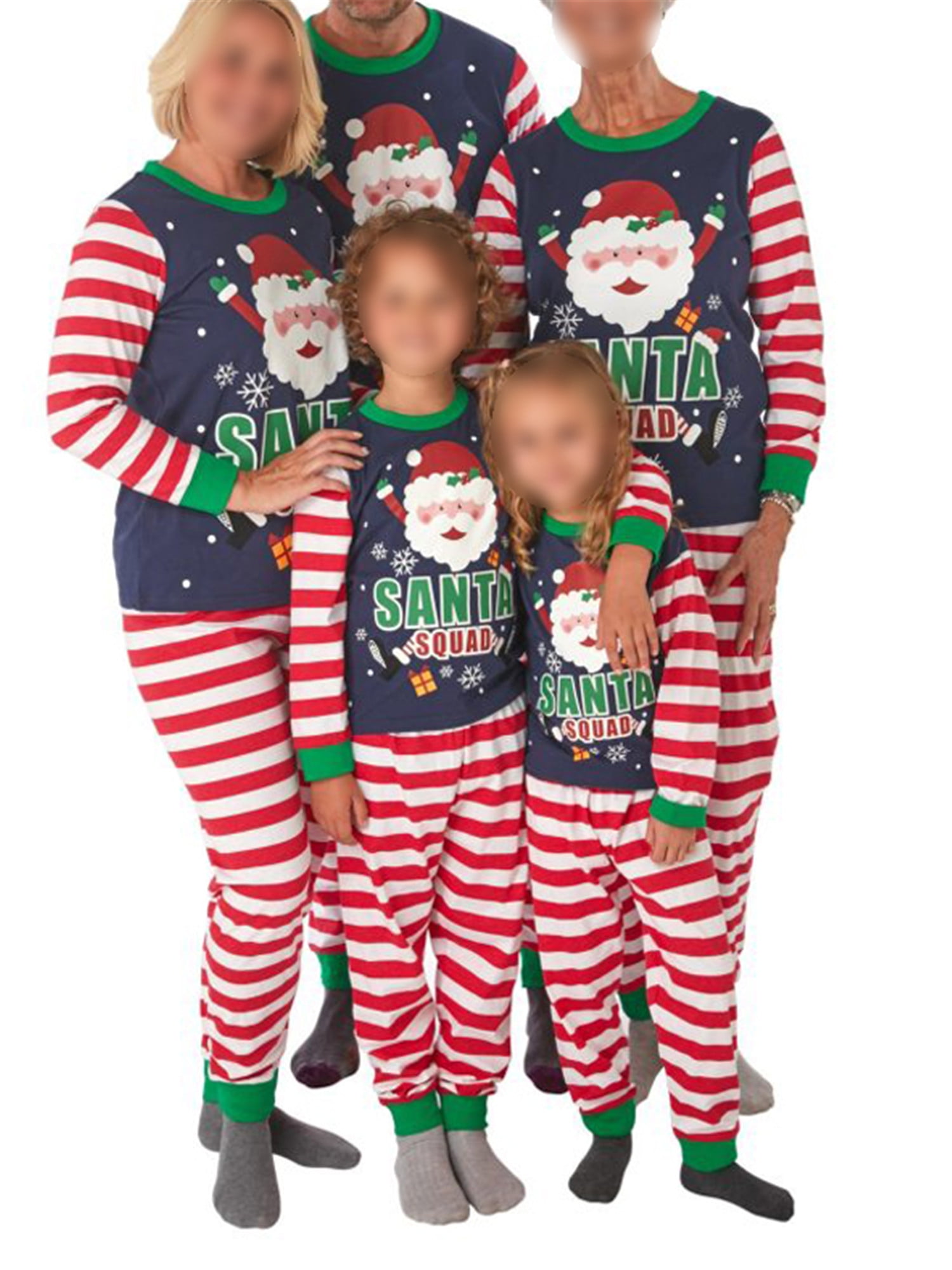 Flovey Family Matching Pyjamas Set Christmas Festival Outfits Two Pieces Deer Nightwear Sleepwear PJs Lounge Wear