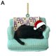 thumbnail image 2 of Colgante de gato negro de Navidad 2022 Decoración de fiesta de Navidad Adornos navideños nuevos Regalos de árbol Decoraciones colgantes Pc 2023 1 año K8F0, 2 of 5