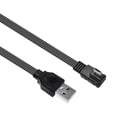 thumbnail image 1 of USB 2.0 To 5pin USB Adapter Cable 480Mbps 10W For Charging And Data Transmission 90° Elbow Line For Tablets Toy Lamp, 1 of 6