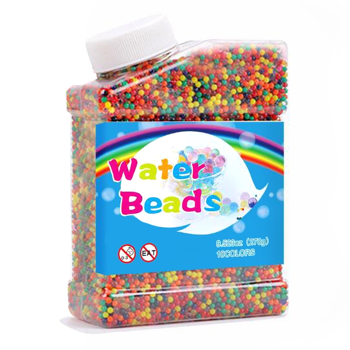 1000 Orbeez Mixed Colours Crystal Water Plant Beads Bio Hydro Gel Ball Garden 