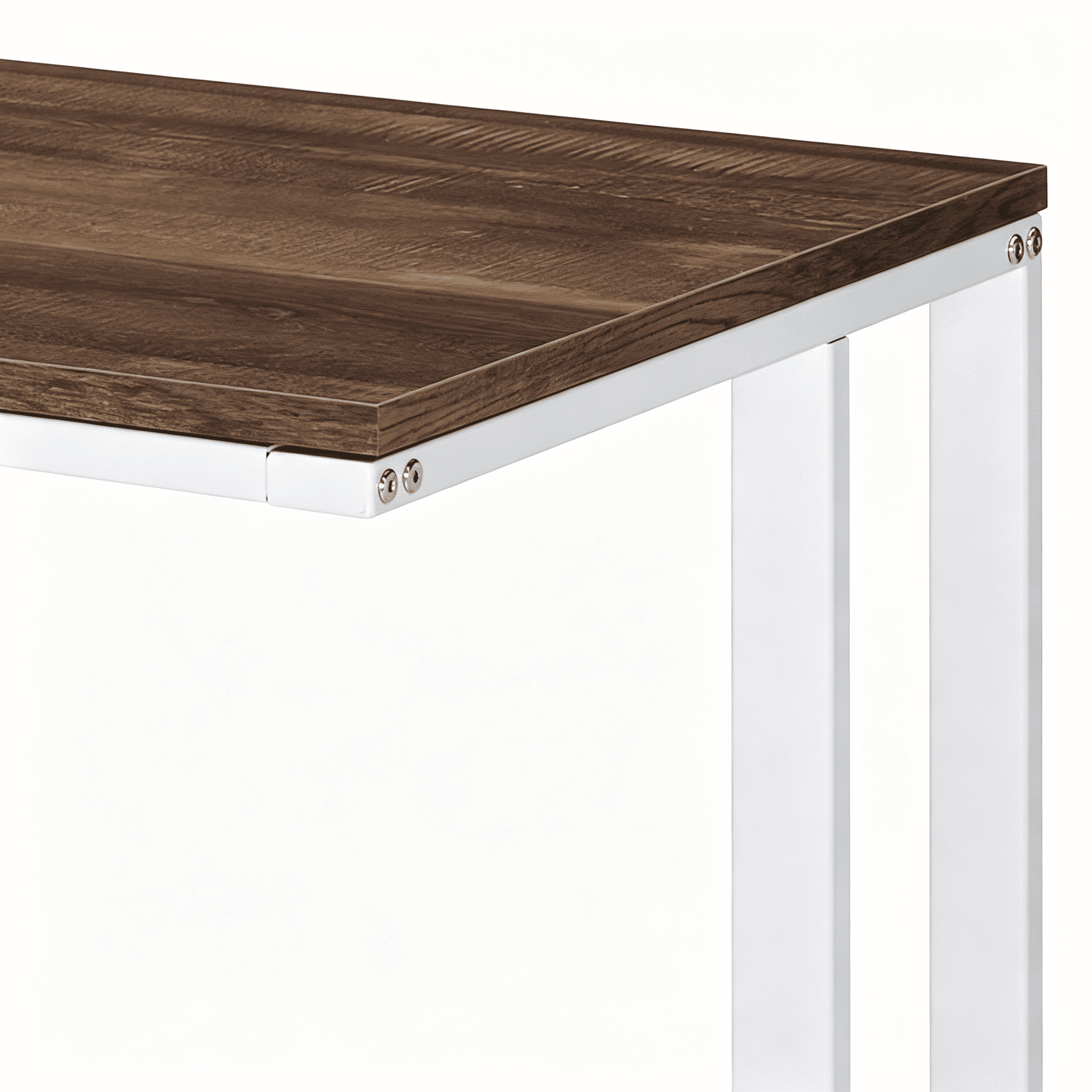 Writing Desk with USB Port and Plug, Rectangular Computer Desk with Keyboard Tray and Shelves, 47 in Work Surface for Home Office Study