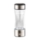 thumbnail image 1 of Botella generadora de agua de hidrógeno portátil | Vaso de vidrio recargable con 800 ppb de concentración de hidrógeno | Generador de iones negativos para la salud y el bienestar | Uso en viajes,, 1 of 2