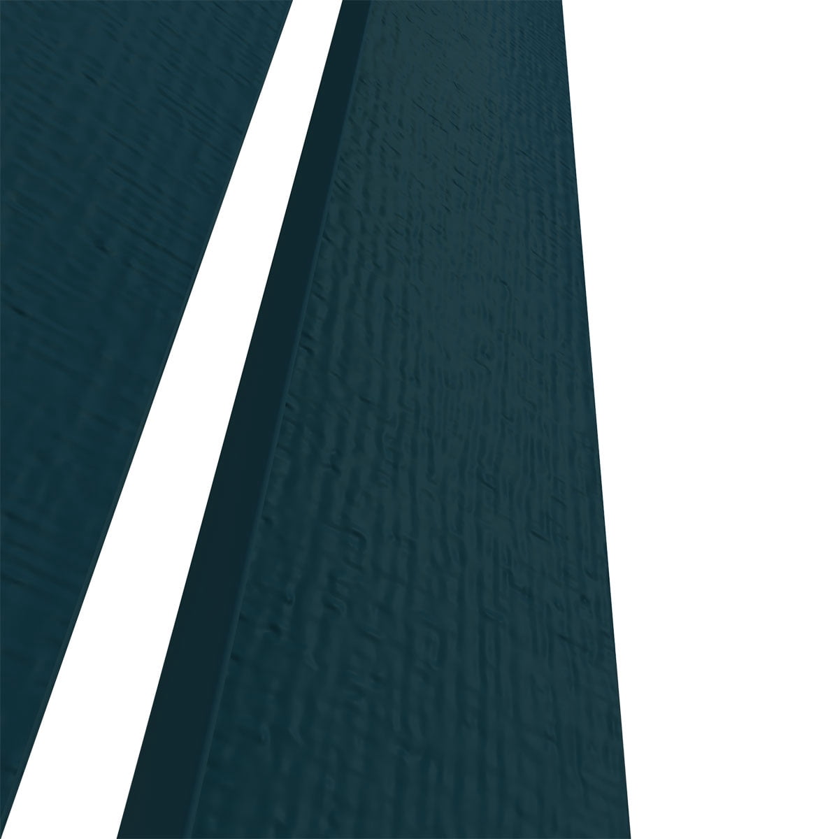 12"W x 51"H Mid-America Vinyl, Standard Size Three Board Spaced Shutters, w/Installation Shutter-Lok's & Matching Screws, 166 - Midnight Blue