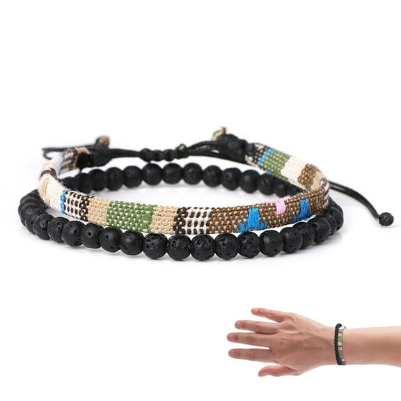 Bohemian Surfer Fabric Bracelet