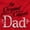 Red, variant on Fathers Day The Original Classic Dad Men's Graphic T Shirt Tees Brisco Brands S
