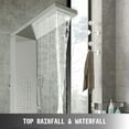 thumbnail image 3 of VEVOR 5 in 1 Shower Panel System with Spout Rainfall Massage Jets Tub Spout Hand, 3 of 8
