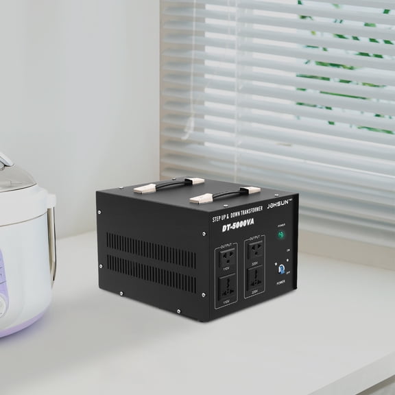 Heavy Duty 5000W Voltage Transformer Step Up/Down 110V to 220V Converter110?220V