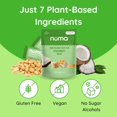 thumbnail image 5 of Foods Mini Coconut Peanut Butter Bars – Vegan, Low Sugar, High Protein, All Natural, Gluten Free – Crunchy Plant Based Peanut Butter Snacks – 3 Bags with 8 Individually Wrapped Coconut Prote, 5 of 5