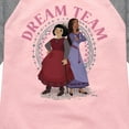 thumbnail image 3 of Disney Wish - Dream Team - Toddler & Youth Girls Raglan Graphic T-Shirt, 3 of 4