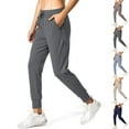 thumbnail image 2 of Hurxie 2025 Gray Sweatpants for Women Casual Workout Jogger Pants Tapered Lightweight Stretch Athletic Outdoor Joggers with Pockets 锛圵omen's Plus S-XXL), 2 of 8