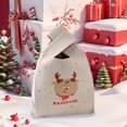thumbnail image 1 of Fiudx Liquidación de ahorros de verano Bonitas bolsas de punto para caramelos navideños, bolsos cruzados, bolsos de mano con asa para la muñeca, bolsas de regalo navideñas para mujeres, 1 of 6