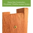 thumbnail image 5 of Comedero para pájaros Woodlink AT3 Deluxe Cedar con capacidad para 1,8 kg, 5 of 5