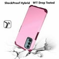 thumbnail image 2 of Kaleidio Case For OnePlus Nord N200 5G [Astro Armor] Rugged Slim [Shockproof] Impact Protector Hybrid Cover [Light Pink/Wine], 2 of 6