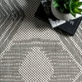 thumbnail image 6 of nuLOOM Ranya Tribal Indoor/Outdoor Light Grey 2' x 3' Casual Area Rug, 6 of 9