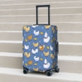 thumbnail image 6 of Gukieu Chicken Family Print Suitcase Protective Cover, Elastic Zipper Buckle Suitcase Protective Cover, Suitable for Travel, Business Trip-X-Large, 6 of 7
