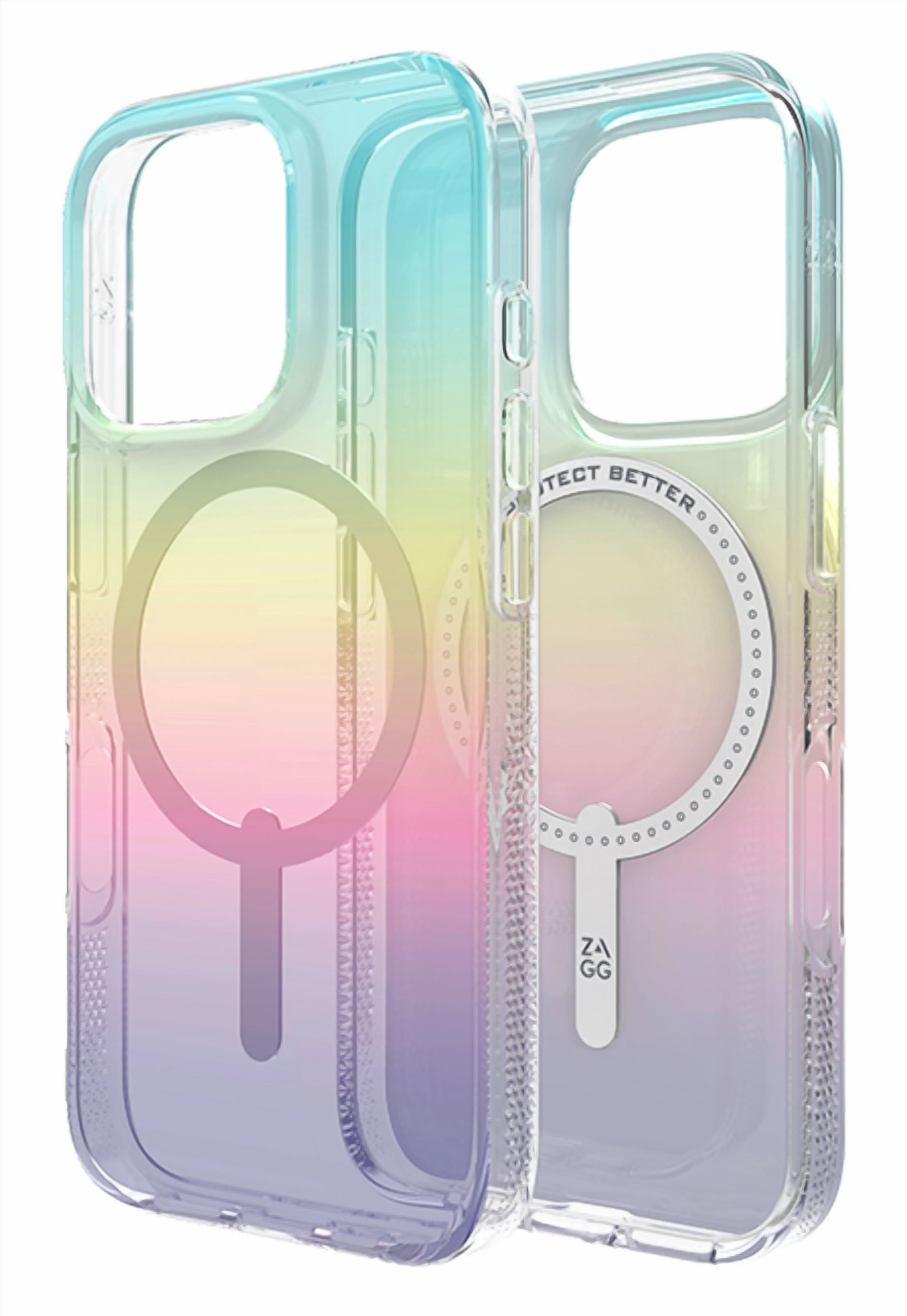 Zagg Milan Snap MagSafe Case for iPhone 16 Pro, Iridescent