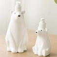 thumbnail image 3 of Soap Dispenser Bottles Animal Bear Cartoon Pump Dispenser Refillable Empty Lotion Shampoo Pump Bottles for Kitchen Bathroom, 3 of 6