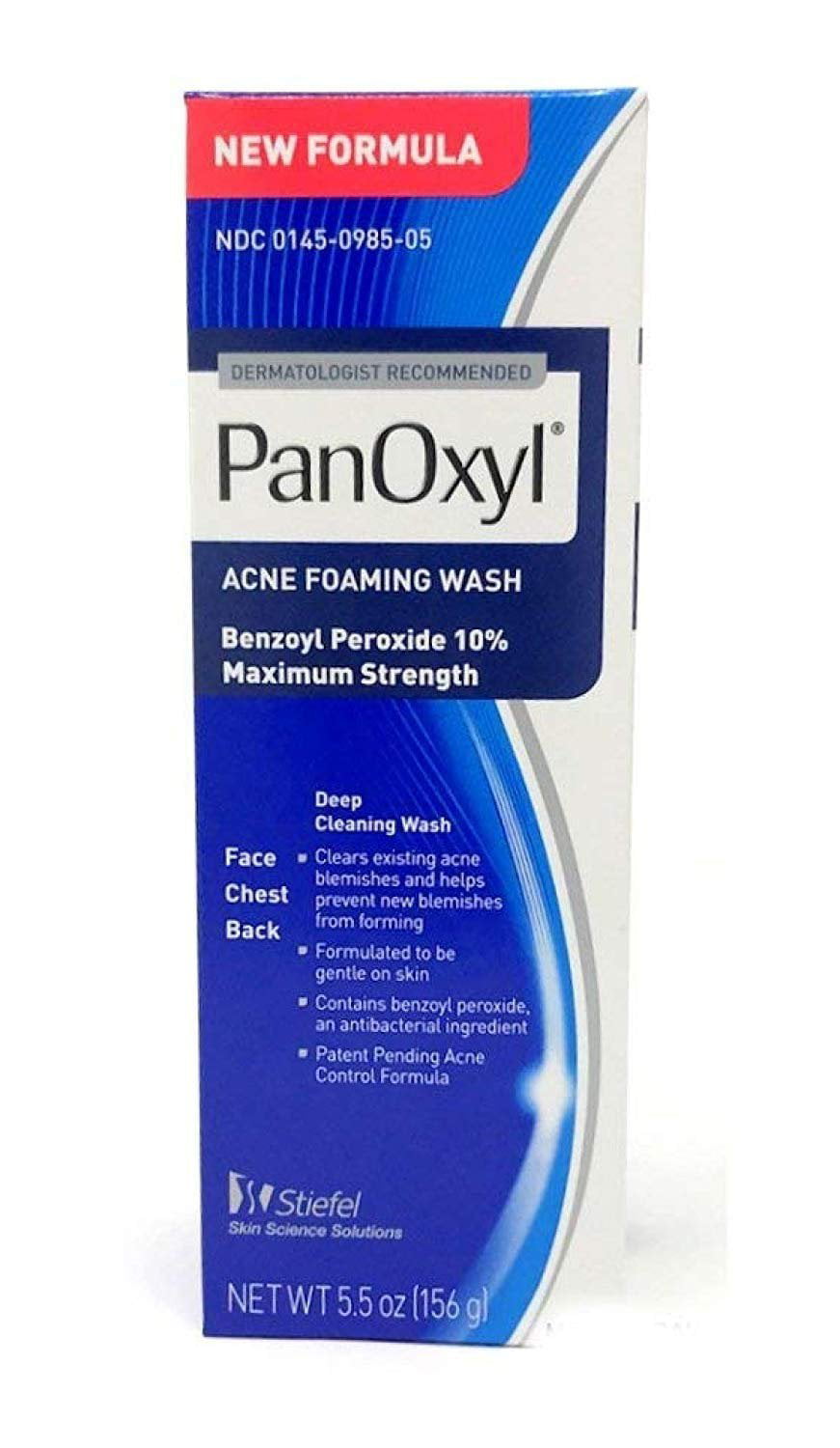 Panoxyl 10% Acne Foaming Wash 5.5 Ounce ( Value Pack Of 2): Health & Personal Care