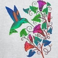 thumbnail image 3 of CafePress - Rainbow Hummingbird On Trumpet Vine Women's Zip Ho - Women's Zip Hoodie, 3 of 4