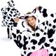 thumbnail image 2 of Sudadera portátil con capucha Giggling Getup Sherpa Cozy Cow, 2 of 7