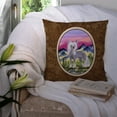 thumbnail image 3 of Carolines Treasures SS8326PW1414 Chinese Crested Fabric Decorative Pillow, 14Hx14W, multicolor, 3 of 4