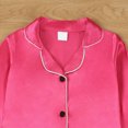 thumbnail image 5 of HFHAPW Girls Pajamas Satin Pajama Set Silky Pjs Long Sleeve Button Down Sleepwear Loungewear Sets for Kids,8-9 Y, 5 of 6