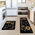 thumbnail image 2 of Bee Sunflower Spring Kitchen Mats Set of 2, Summer You are My Sunshine Home Decor Low-Profile Kitchen Rugs for Floor - 17x29 and 17x47 Inch, 2 of 6